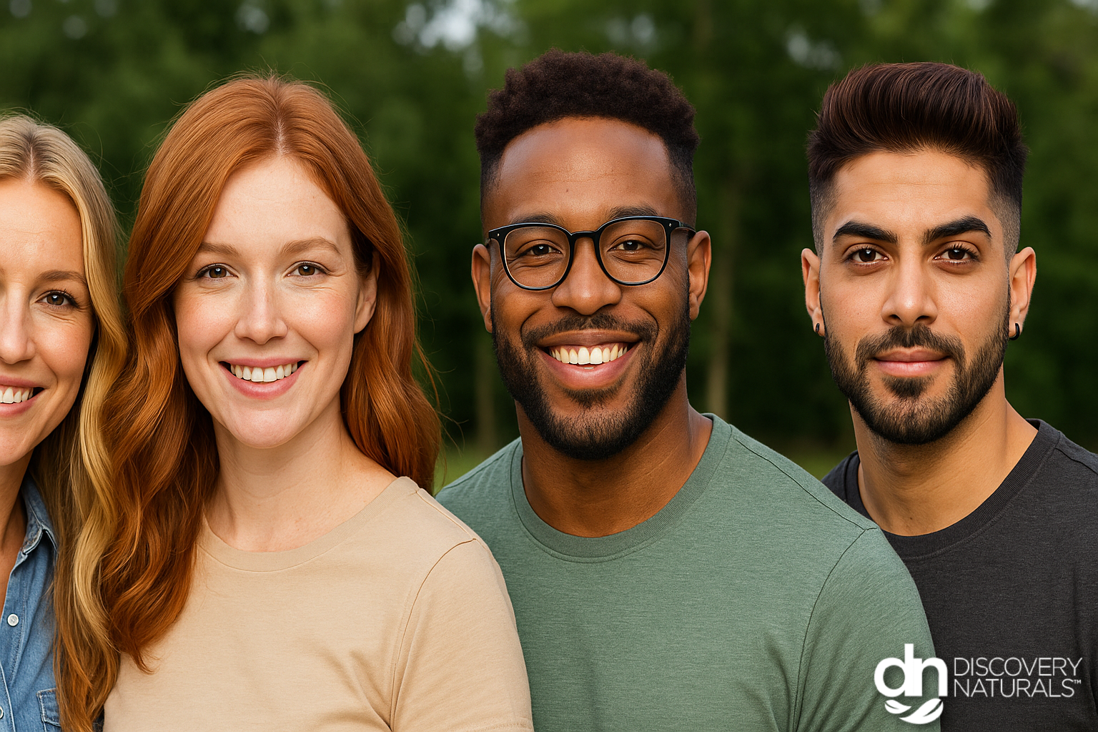 a group of young people who use Discovery Naturals to dye their hair.