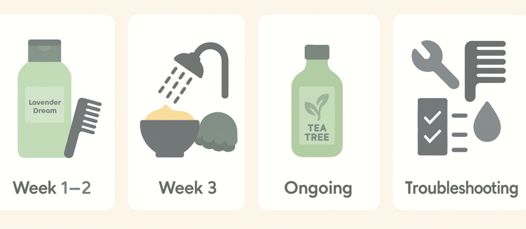 At-home hair conditioning routine that works from Discovery Naturals.